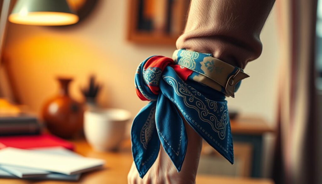 Bandana Arm Styling Techniques