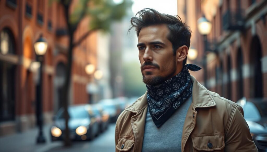 Casual Bandana Styling for Men
