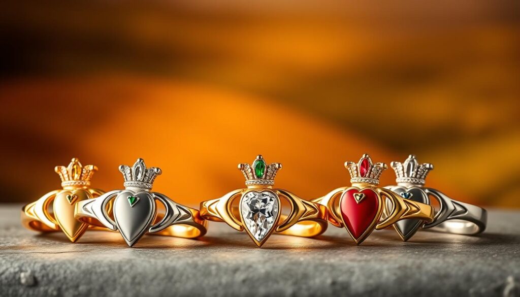 Claddagh Ring Material Options