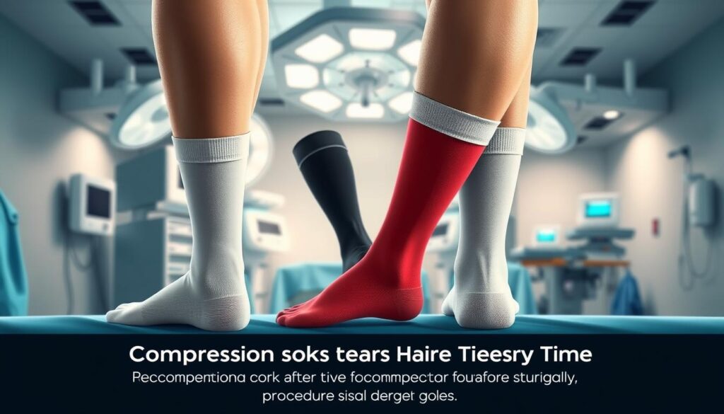 Compression Sock Wear Time by Surgery Type