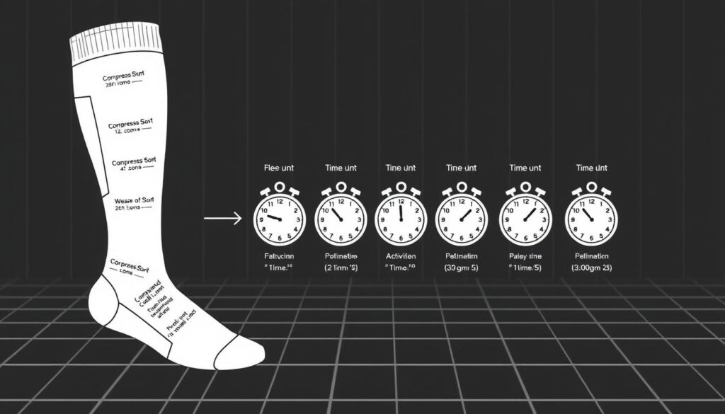 Compression Socks Timing Guide