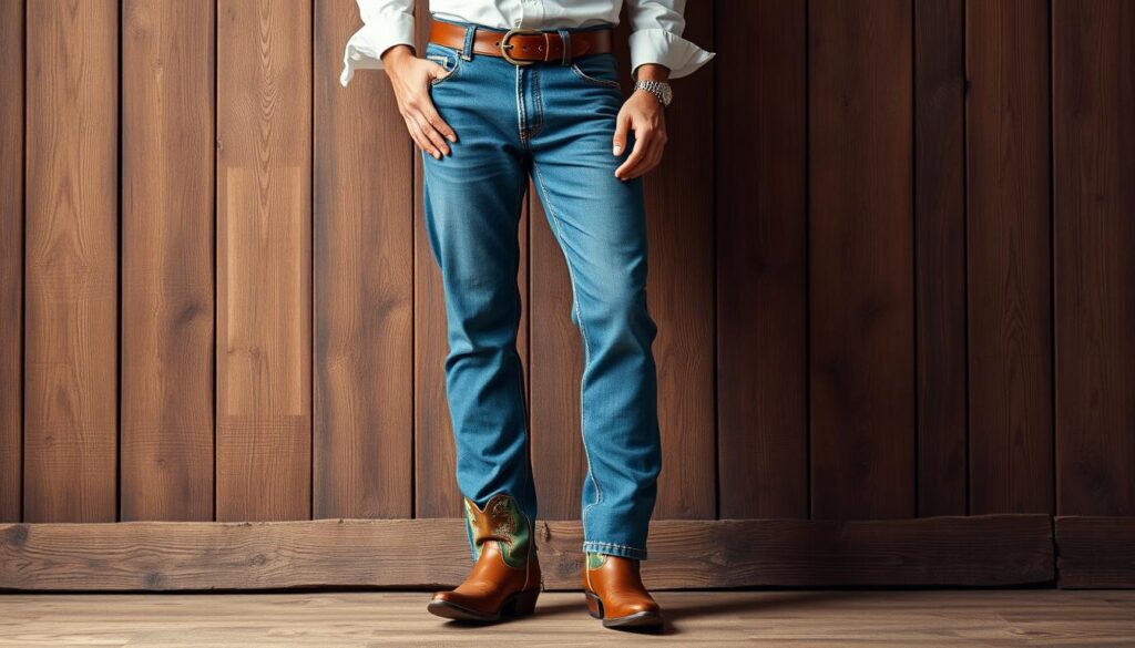 Cowboy Boots and Jeans Styling