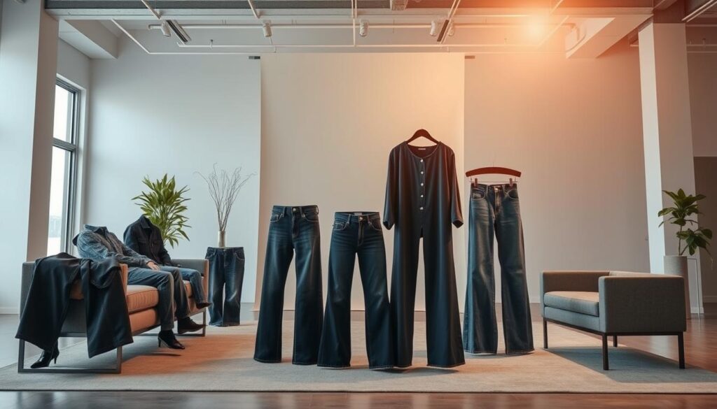 Designer Wide Leg Jeans Collection