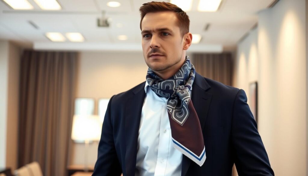 Men's Professional Scarf Styling