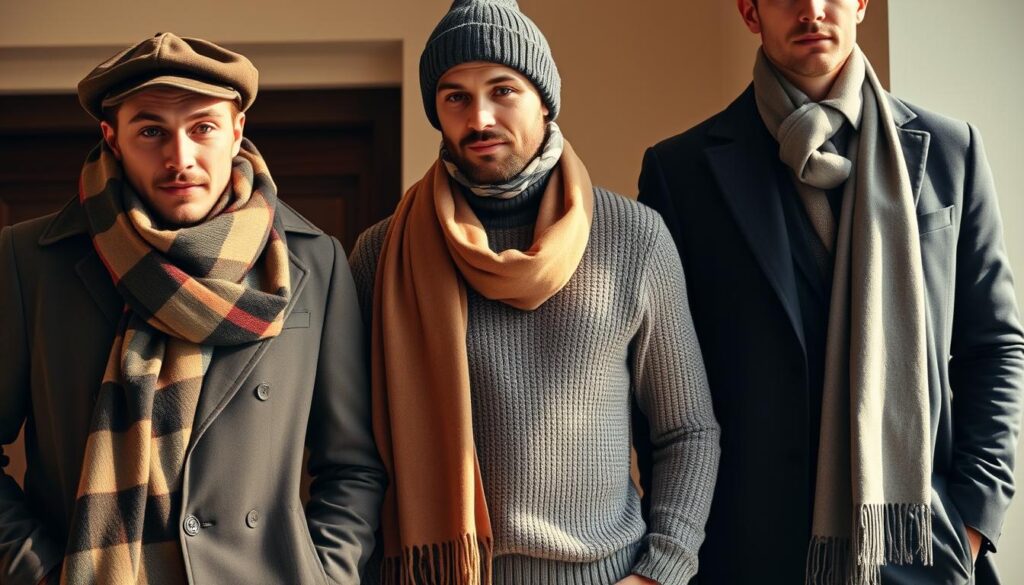Men's Seasonal Scarf Styling