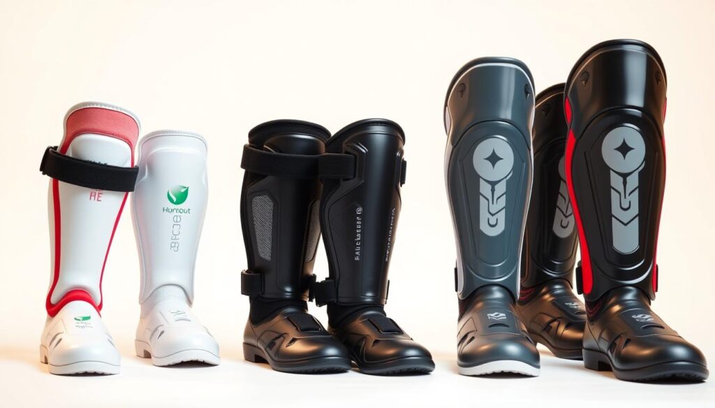 Shin Guard Types Comparison