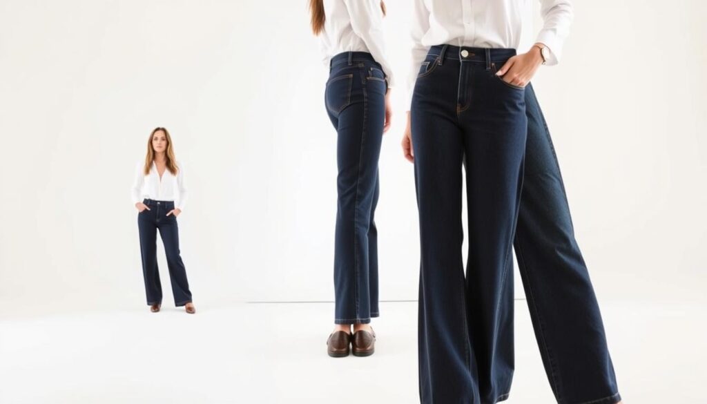 Wide Leg Jeans Styling Tips