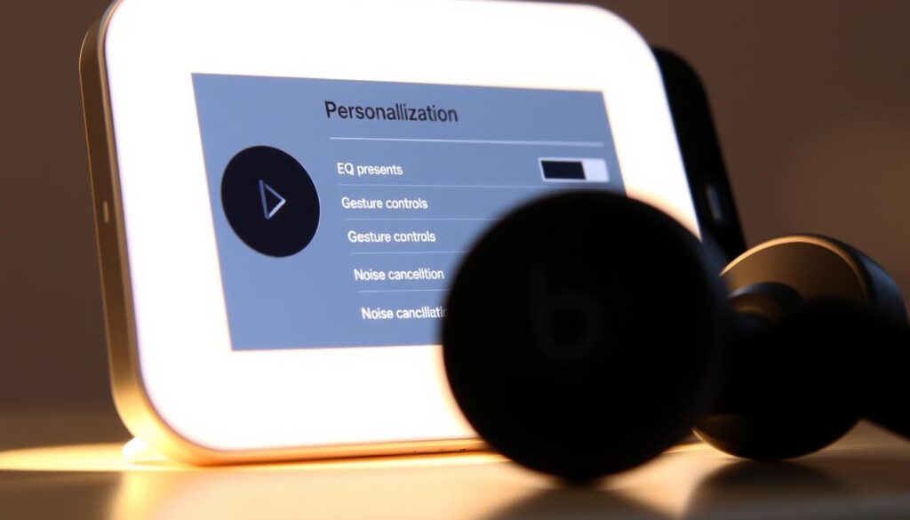 Beats Fit Pro Personalization Settings