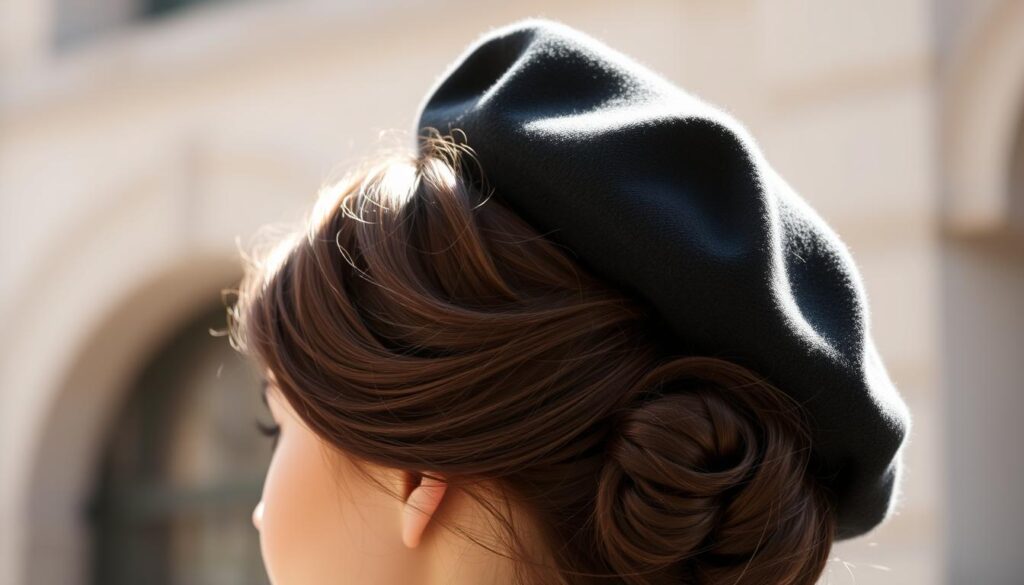 Beret Hairstyling Techniques