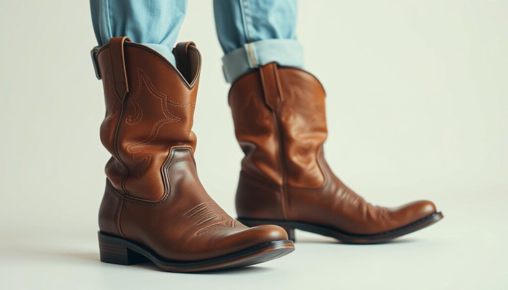 Cowboy Boots and Jean Length Styling