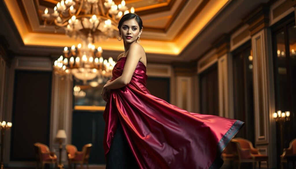 Elegant Evening Sarong Styling