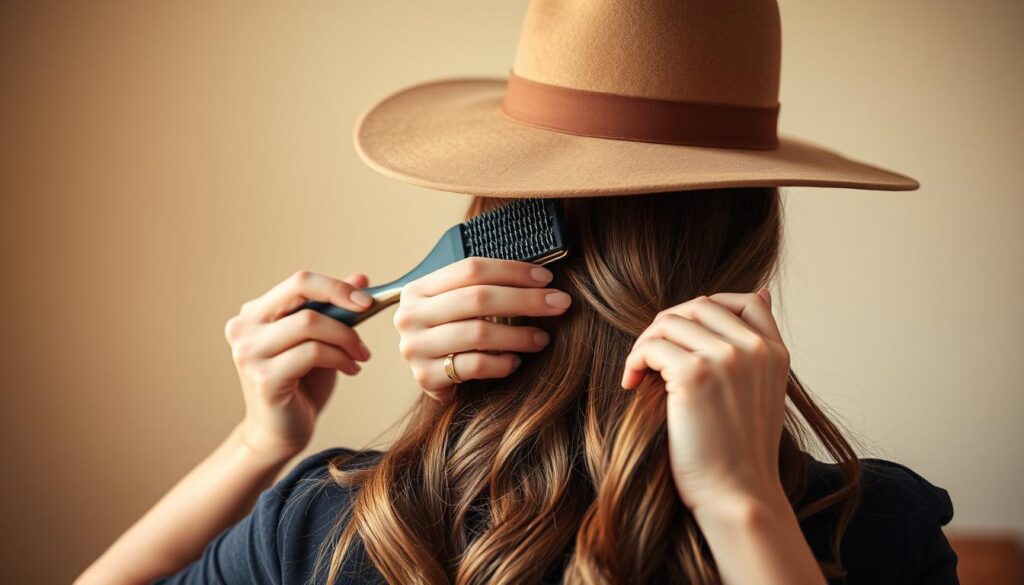 Hat Care Tips for Long Hair