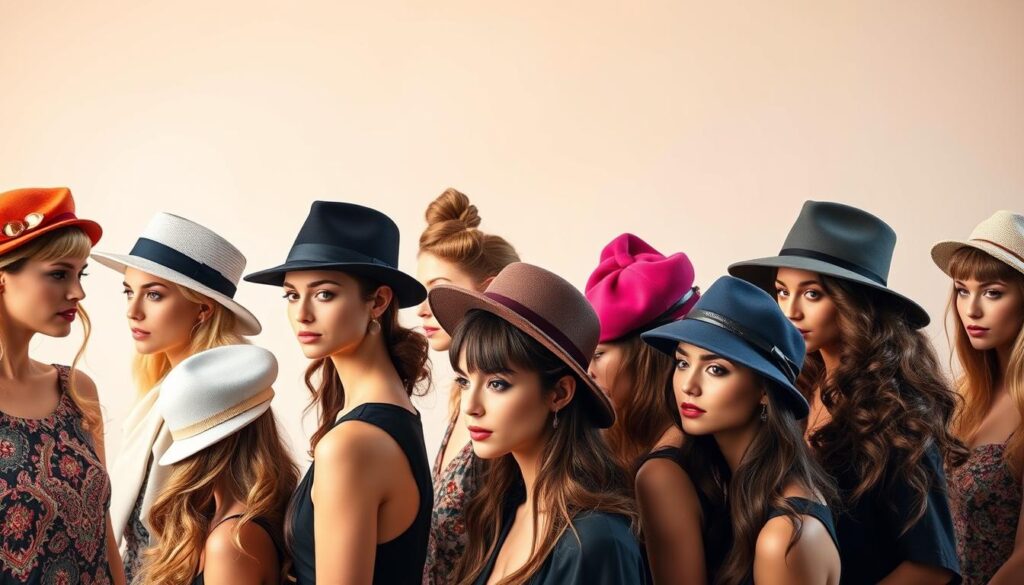 Hat Hairstyles Combinations