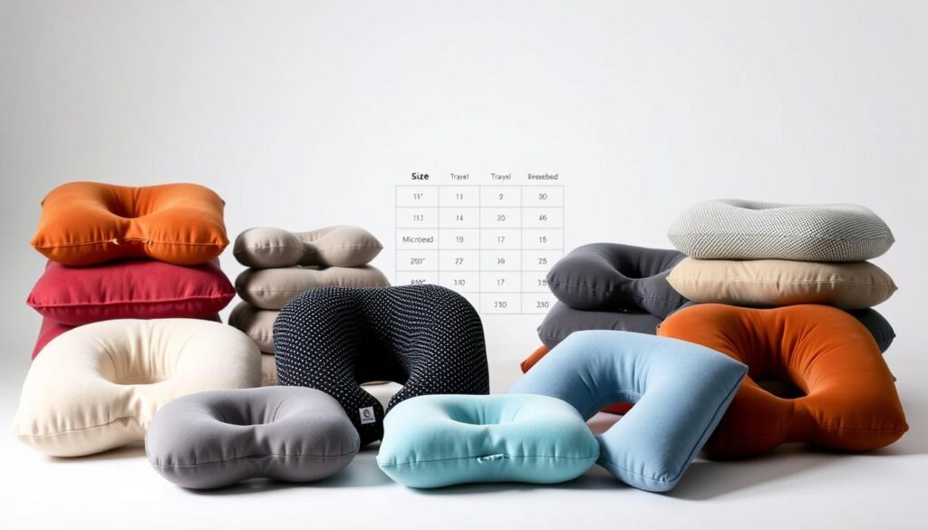 Neck Pillow Size and Material Guide