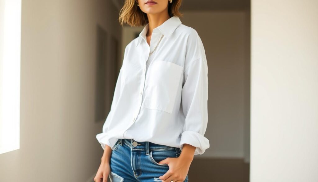 Oversized Shirt Casual Styling