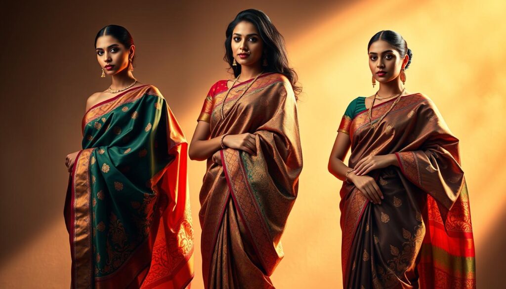 Sari Draping Styles for Different Body Types