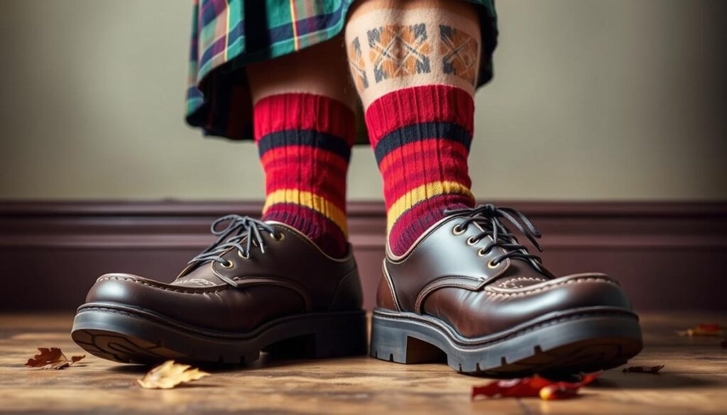 Scottish Kilt Footwear and Socks Scottish Kilt Footwear and Socks