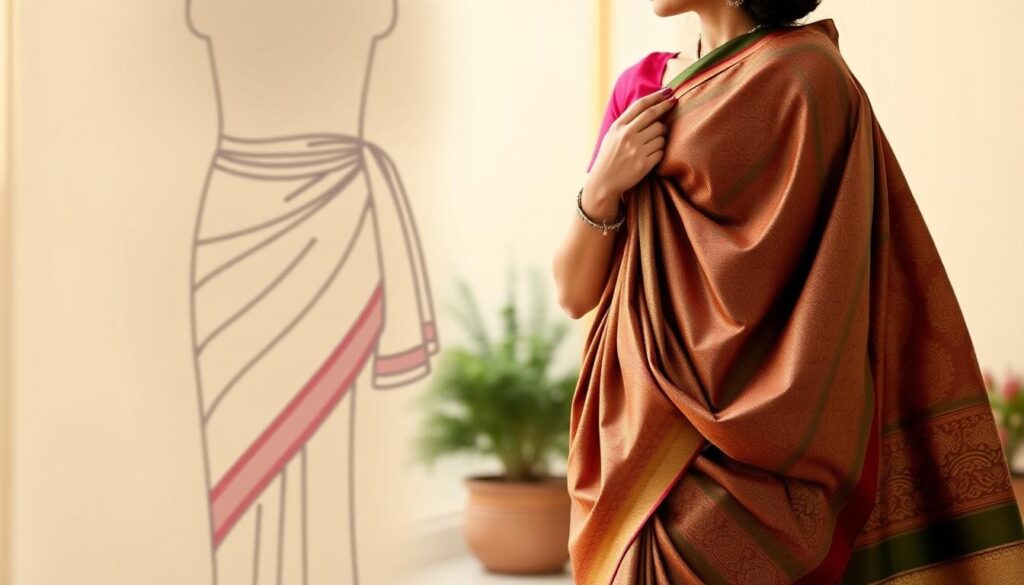 Step by Step Sari Wearing Guide
