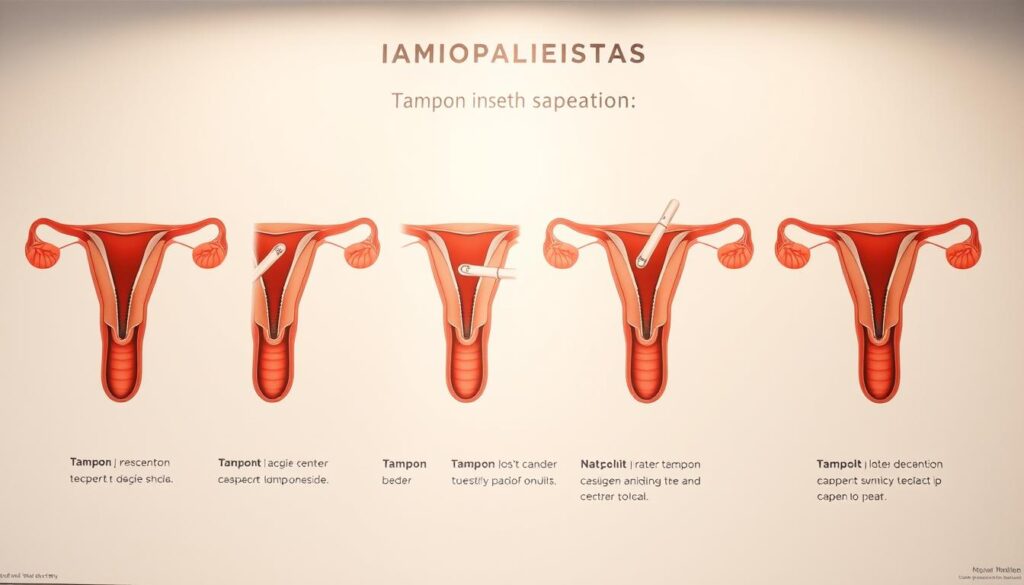 Tampon Insertion Steps