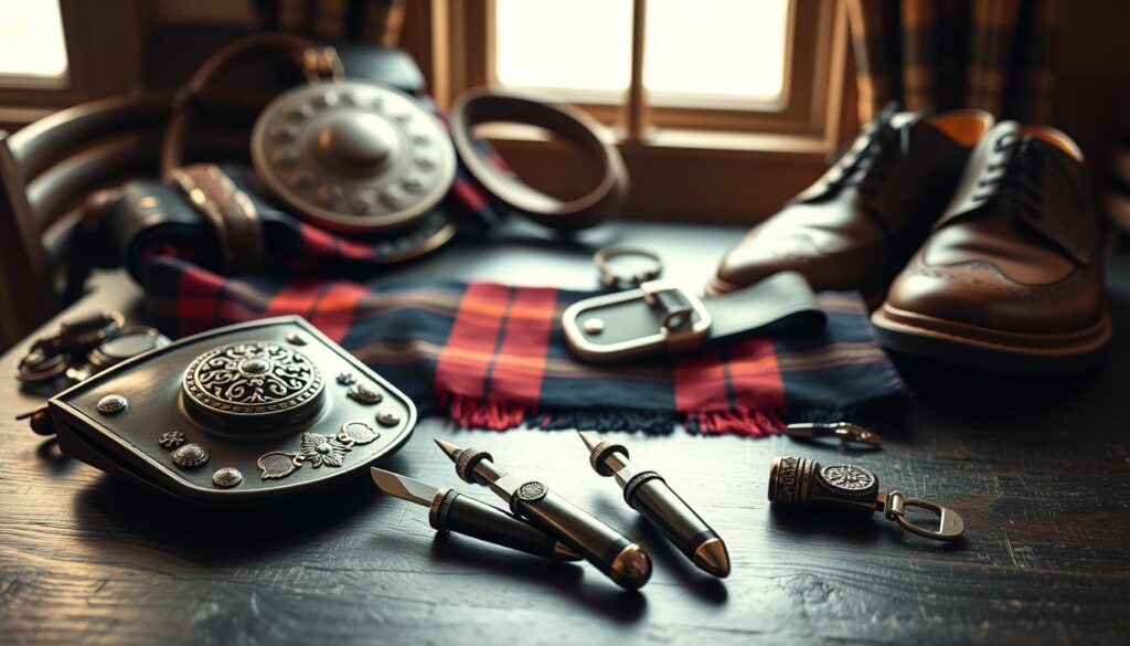 Traditional Scottish Kilt Accessories Traditional Scottish Kilt Accessories