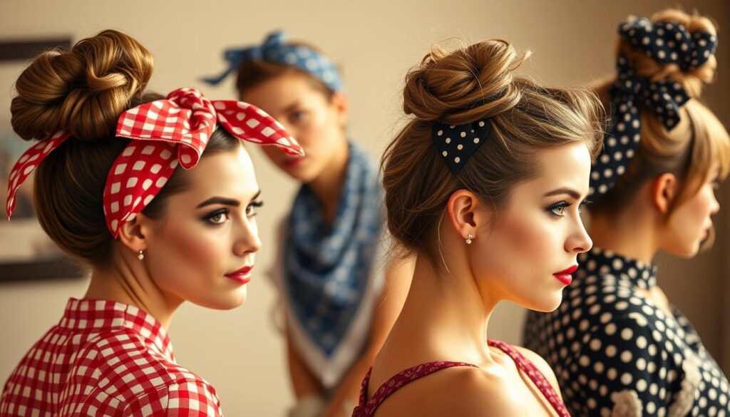 Vintage Bandana Hairstyles