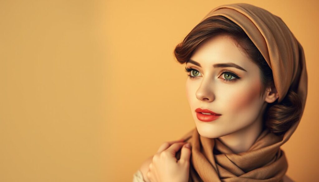 Vintage Headscarf Styling