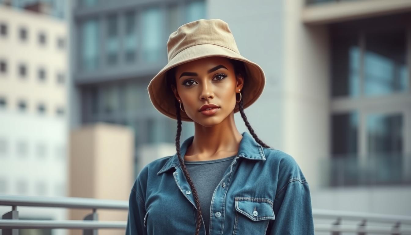 how to wear a bucket hat