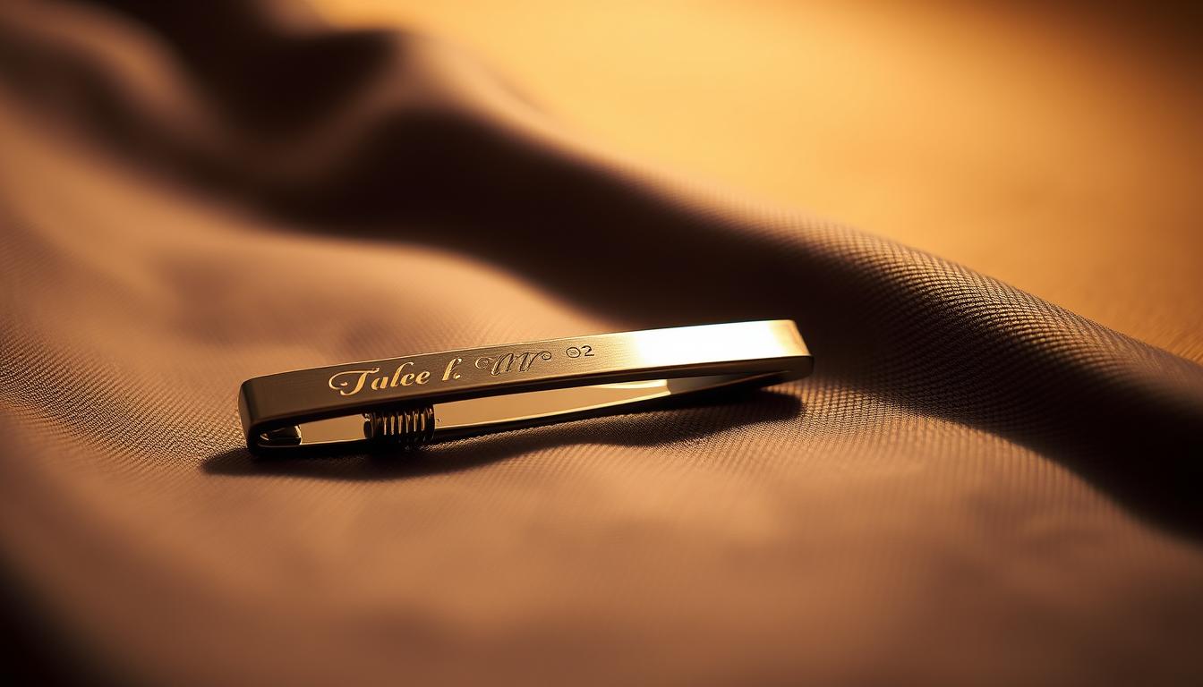 how to wear a tie clip