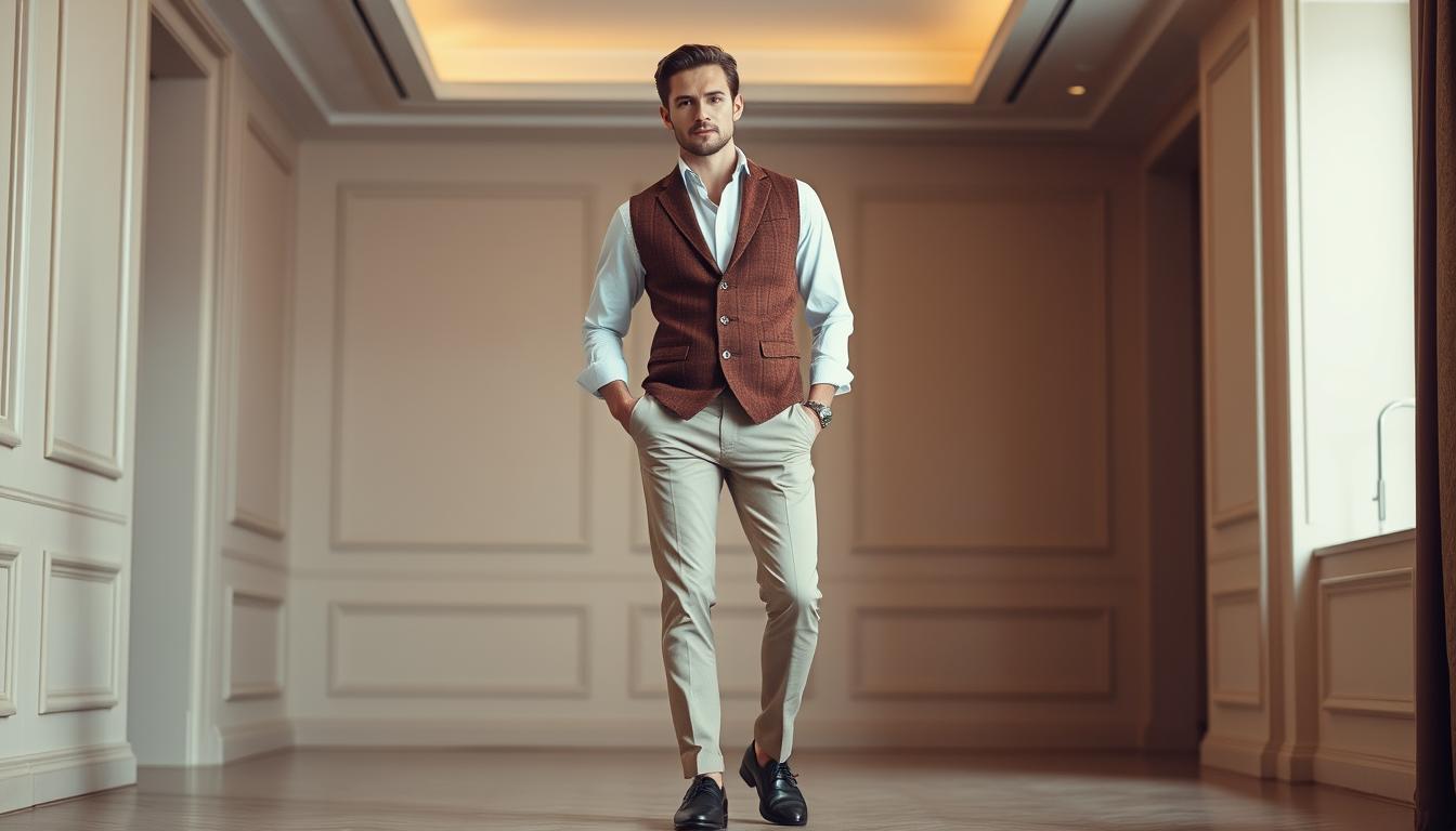 how to wear a vest